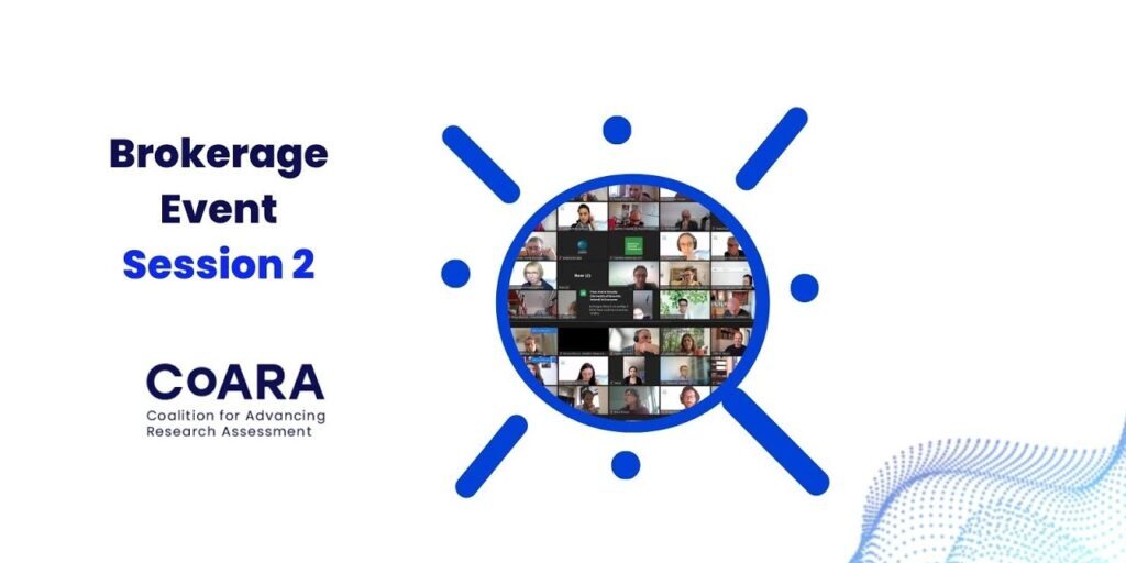 Session 2 CoARA Brokerage Event 5th May 2023